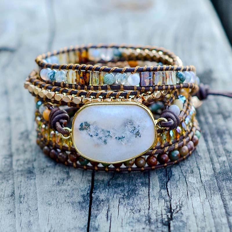 Achat Bracelet enroulé Lunara – Lune