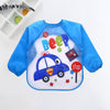 Bavoir imperméable pour bébé avec manches