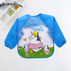 Bavoir imperméable pour bébé avec manches
