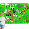Tapis de jeu en feutre pour tout-petits - AventureFeutre