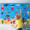 Tapis de jeu en feutre pour tout-petits - AventureFeutre
