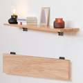 Charnière pliante en acier | Console pliante pour table et armoire (4 pièces) | KlappFix