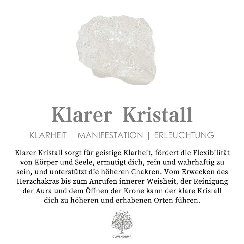 Bague Ajustable à Six Griffes avec Cristal Naturel – Liora
