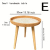 Table d'appoint en rotin scandinave - Elin