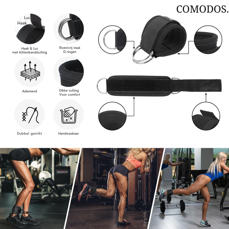 Bandes de résistance pour des entraînements efficaces des muscles fessiers – FlexLift