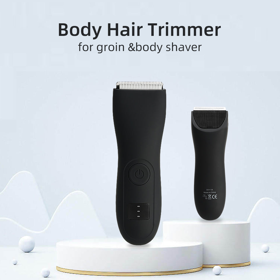 Tondeuse à cheveux corporels pour hommes et rasoir pour femmes avec tondeuse bikini et intime