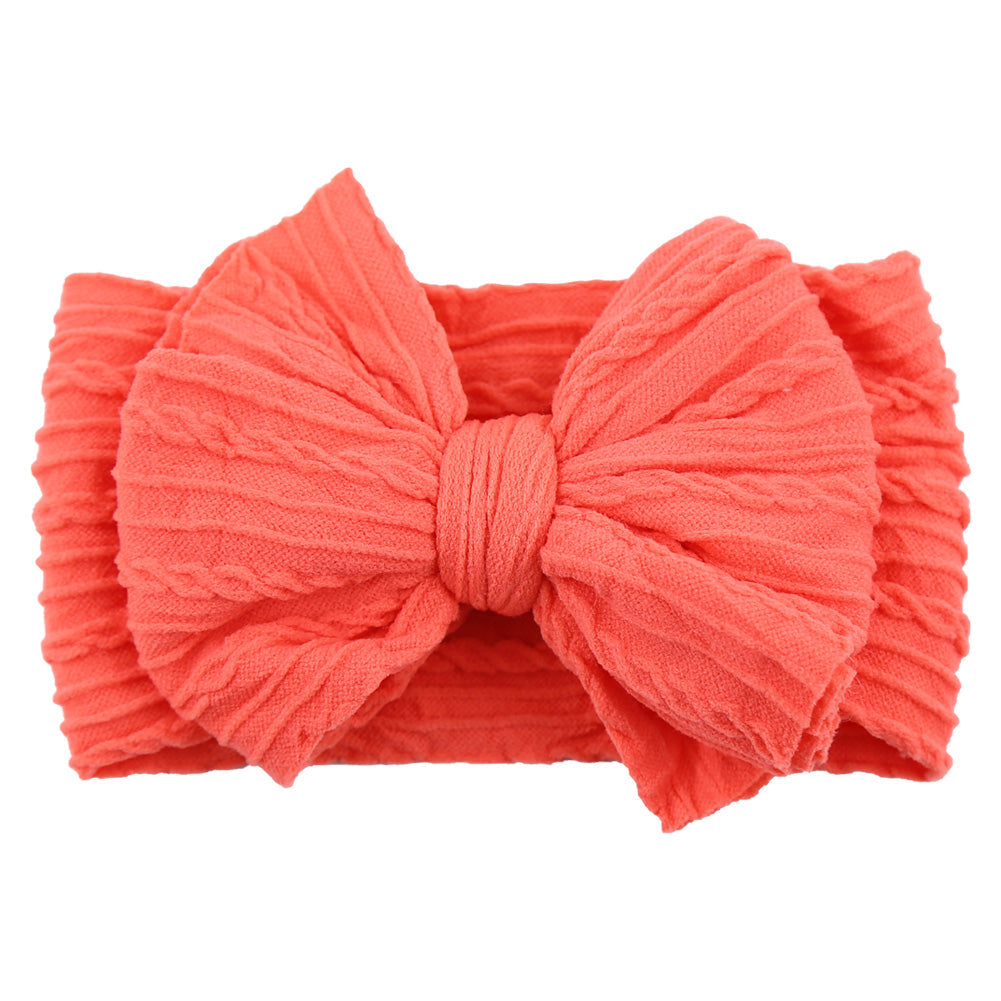 Bandeau en nylon pour enfants avec nœud
