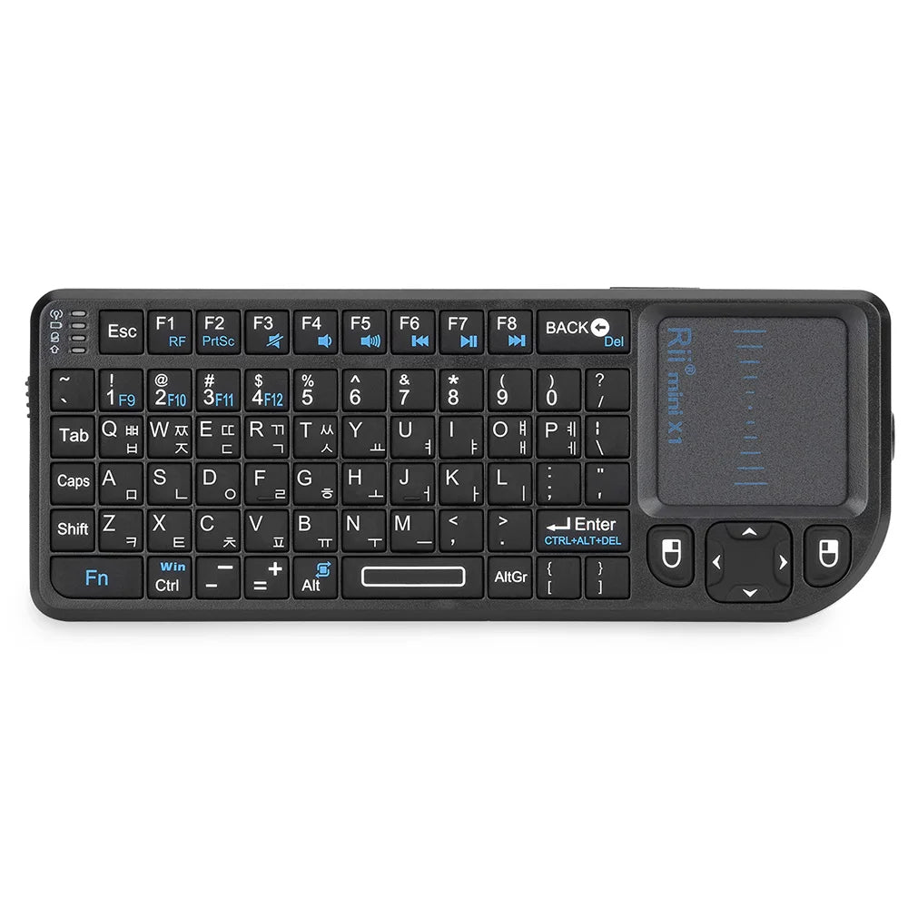 Mini Clavier Sans Fil avec Touchpad – Contrôle à Distance 2.4GHz pour Android TV, PC et Ordinateurs Portables