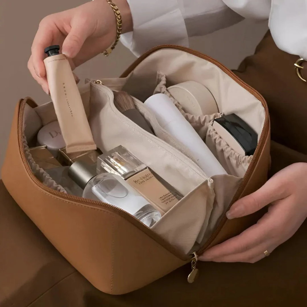 Trousse de maquillage imperméable - BeautyGuard