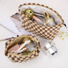 Trousse de Maquillage à Carreaux Indispensable