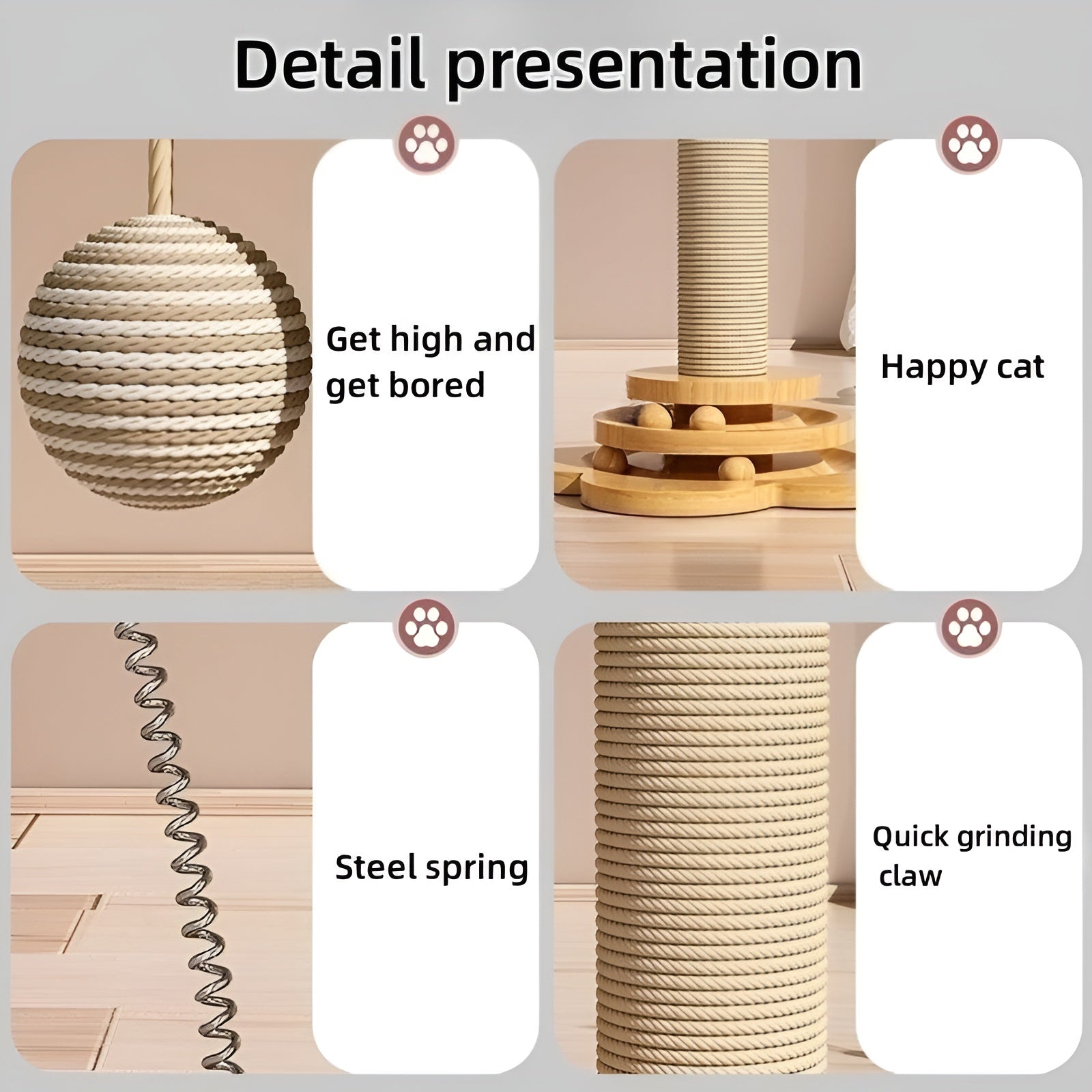Balles en bois pour chats - WoodPounce