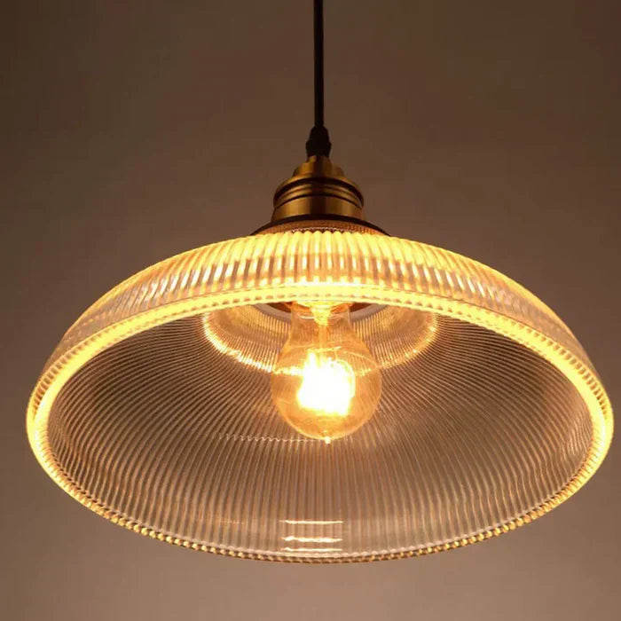 Suspension en Verre - Éclairage Élégant CrystalLoom