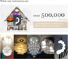 Suspension LED Design Nordique | Éclairage en verre coloré et cuivre pour chambre, salon & bar