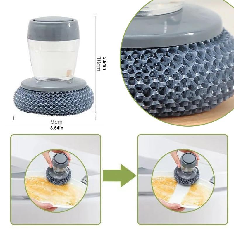 Brosse Distributeur de Savon pour la Cuisine – CleanEase