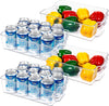 Boîtes de rangement transparentes pour le réfrigérateur (4 pièces) – CoolOrganize