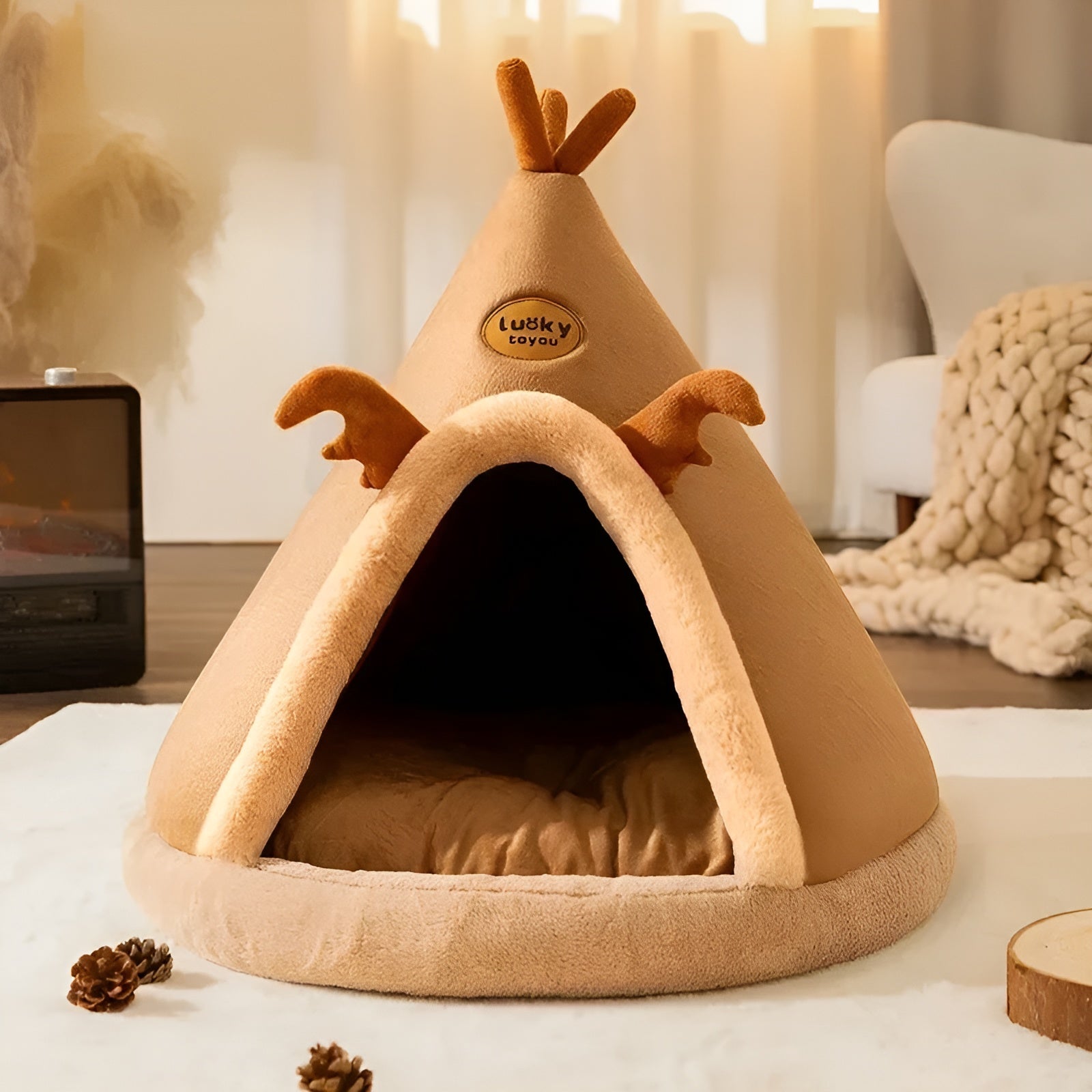 Tente douillette pour animaux – PurrPalace