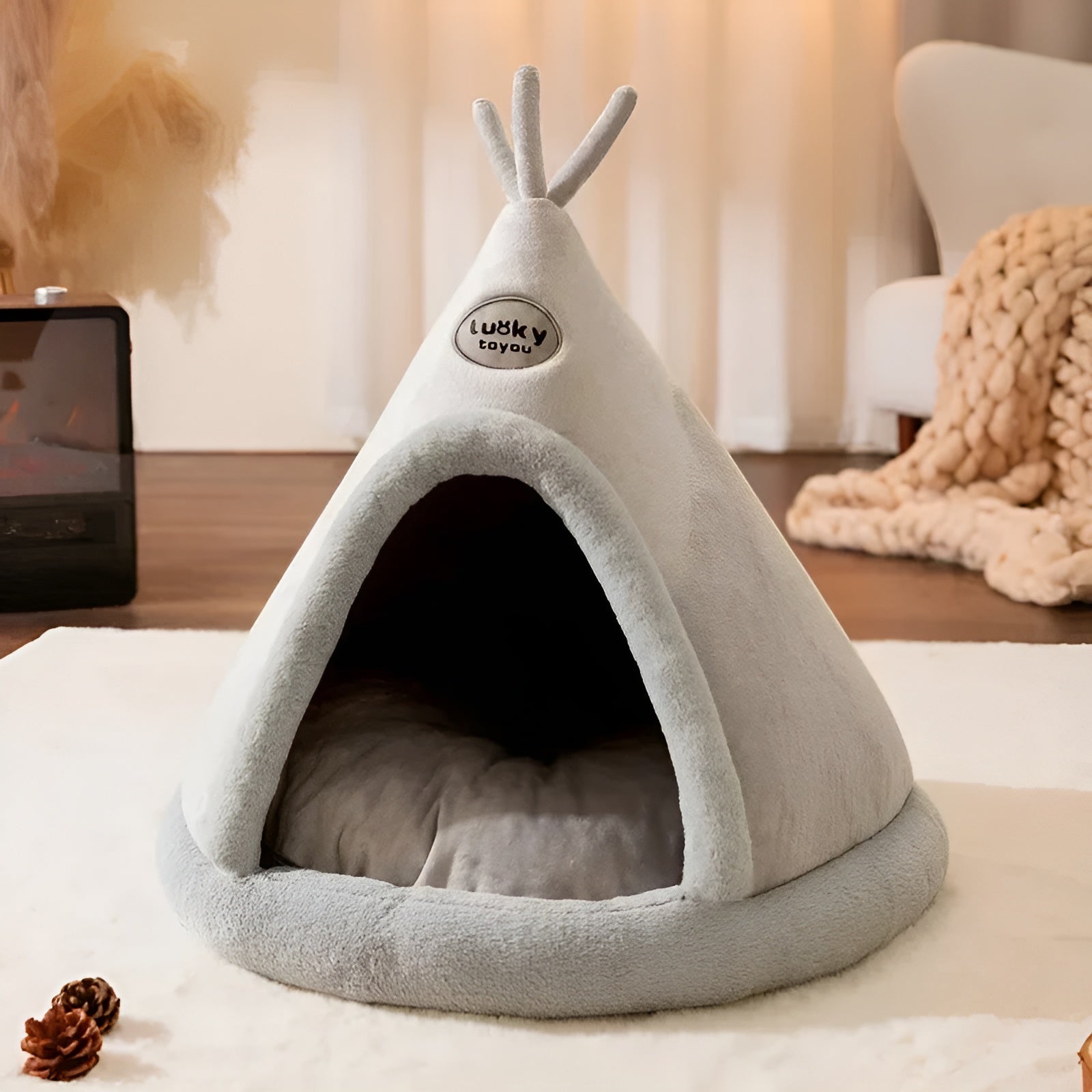 Tente douillette pour animaux – PurrPalace