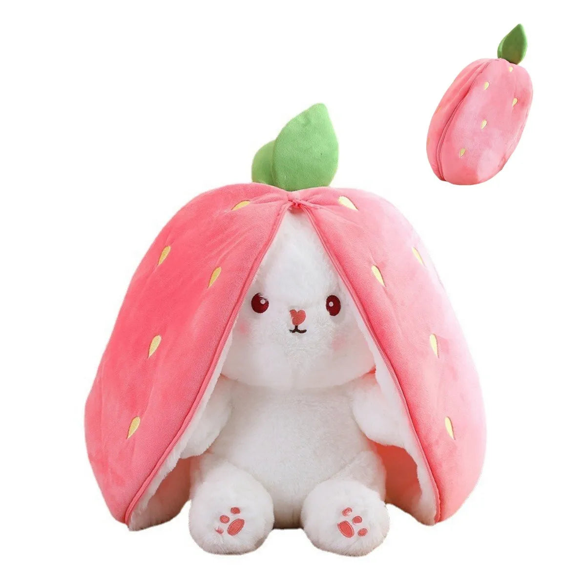 Animaux en peluche se transformant en fruits - BerryBunny