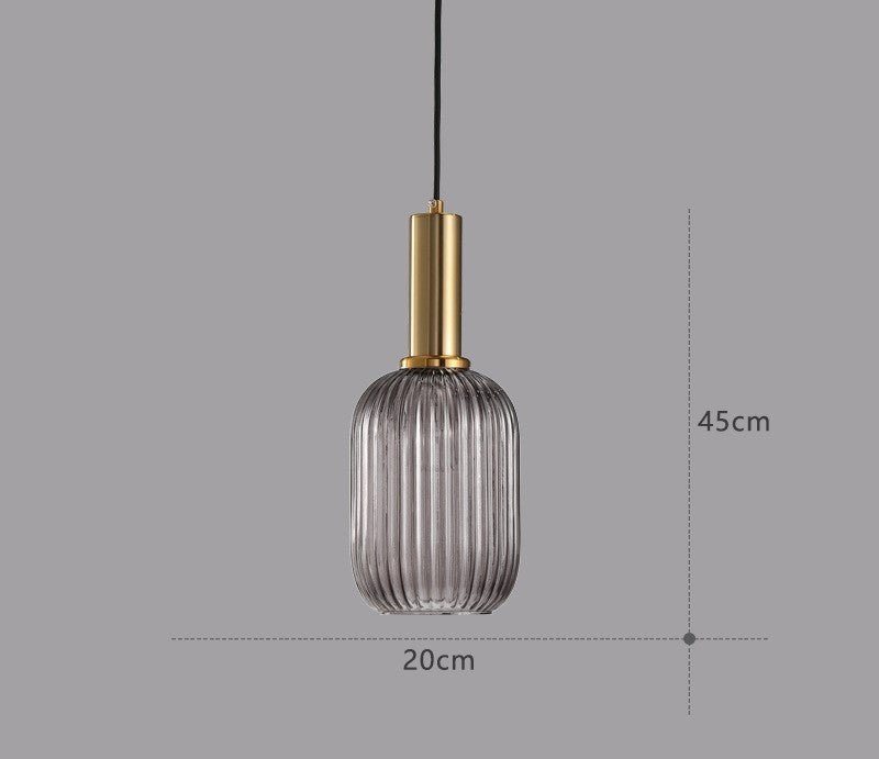 Suspension en verre rétro – ColorVibe