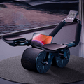 Laurens | Roue Abdominale avec Support pour Coudes et Minuteur Intégré