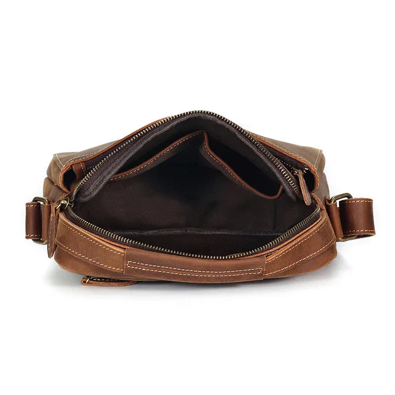 Bram | Sac à épaule en cuir de style classique