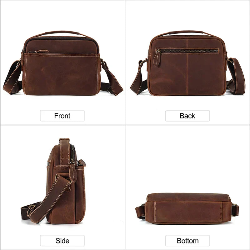 Bram | Sac à épaule en cuir de style classique