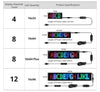 Affichage LED Auto Personnalisable – GlowSign