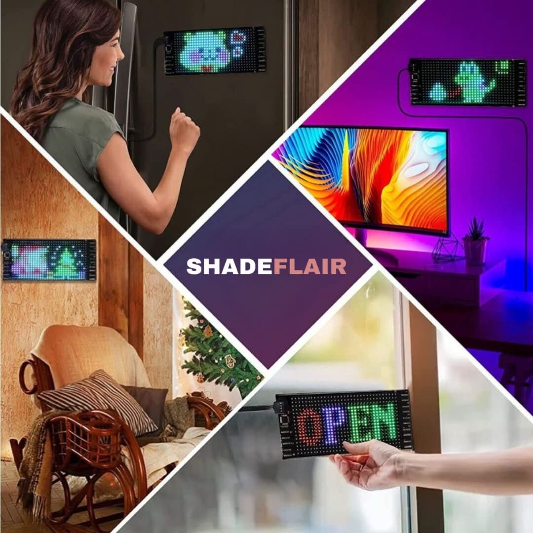 Affichage LED Auto Personnalisable – GlowSign