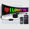 Affichage LED Auto Personnalisable – GlowSign