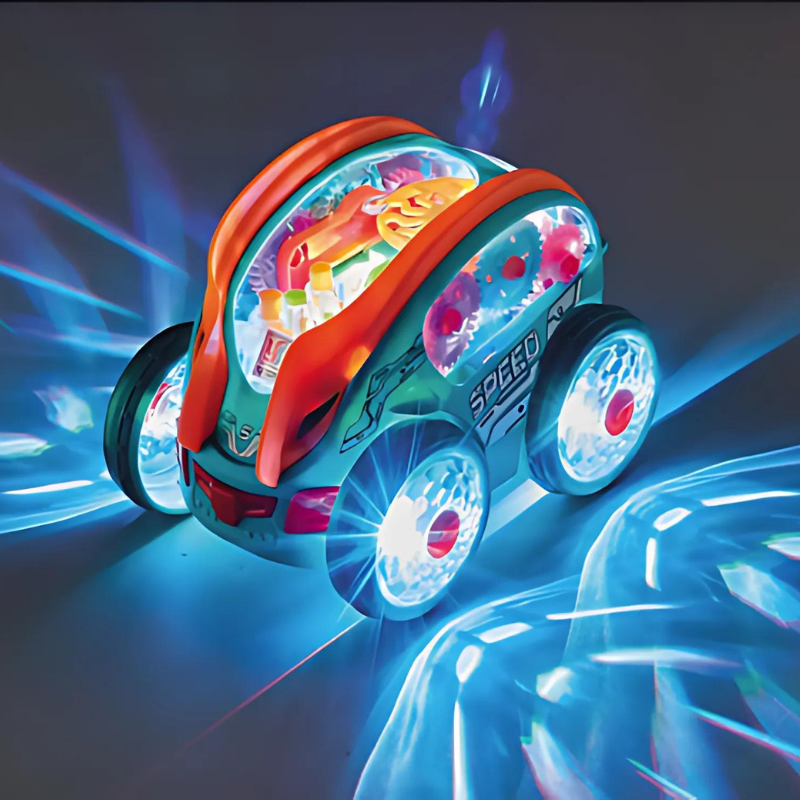 Voiture LED avec musique et mouvement – SpeedySpark