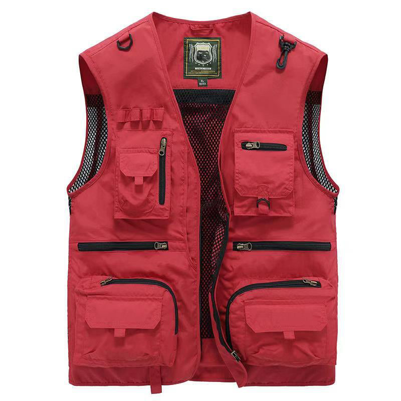 Veste d'extérieur avec plusieurs poches - Légère, Respirante