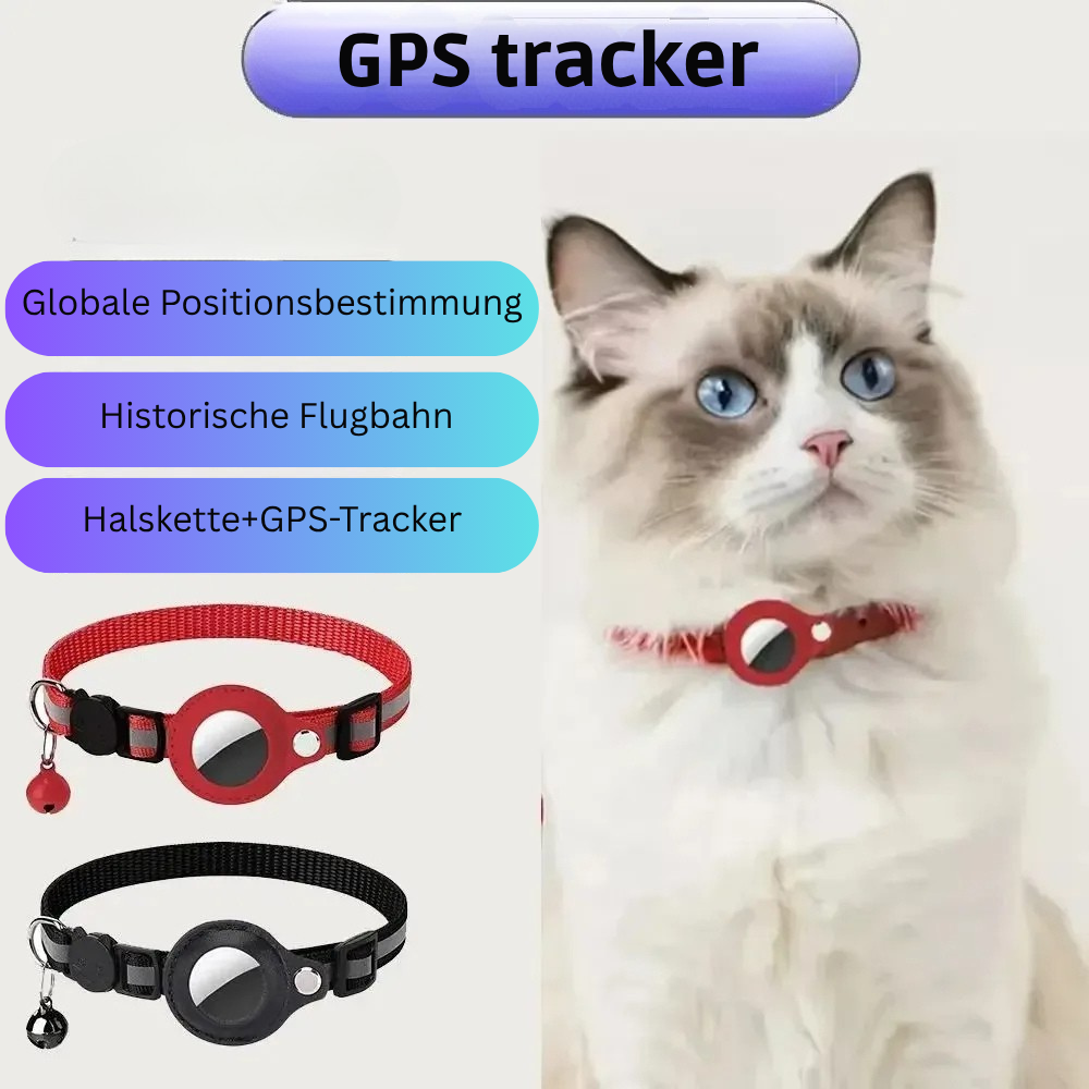 Traceur GPS intelligent - Animaux de compagnie | Étanche et Léger