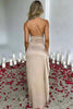 Souci | Robe maxi asymétrique avec fente haute