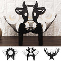 Lodewijk | Porte-rouleau de toilette en métal design animal