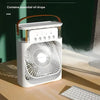 Ventilateur 3-en-1 avec lumière LED 7 couleurs - BreezeMaster Pro
