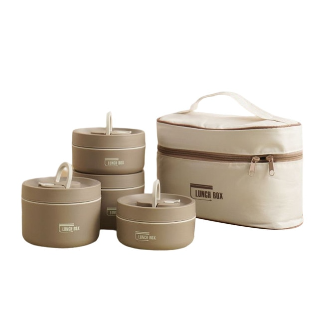 Boîte à lunch isolée multicouche avec SAC DE TRANSPORT GRATUIT - ThermoBox