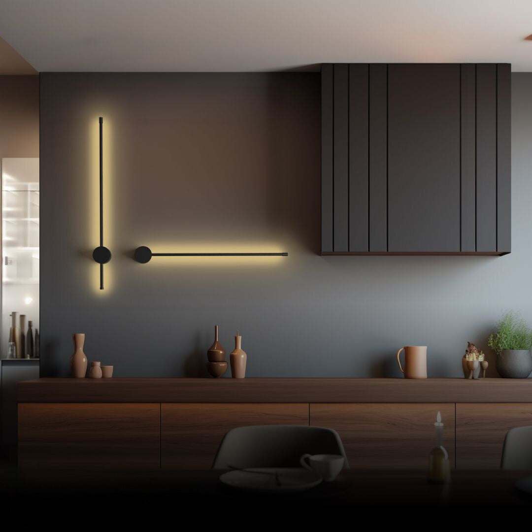 Applique Murale Dimmable | Télécommande | Aluminium Luxe