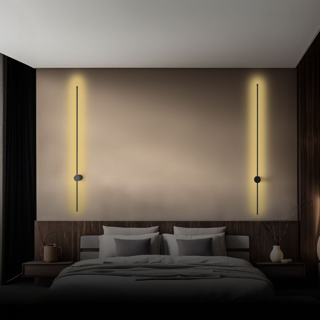 Applique Murale Dimmable | Télécommande | Aluminium Luxe