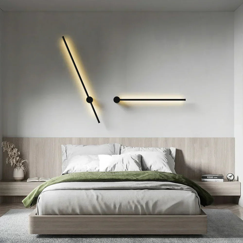 Applique Murale Dimmable | Télécommande | Aluminium Luxe