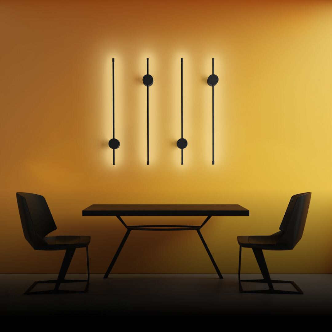 Applique Murale Dimmable | Télécommande | Aluminium Luxe