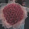 Bouquet de Roses Glitter Luxe - Éternellement Fleurissant