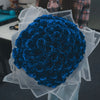 Bouquet de Roses Glitter Luxe - Éternellement Fleurissant