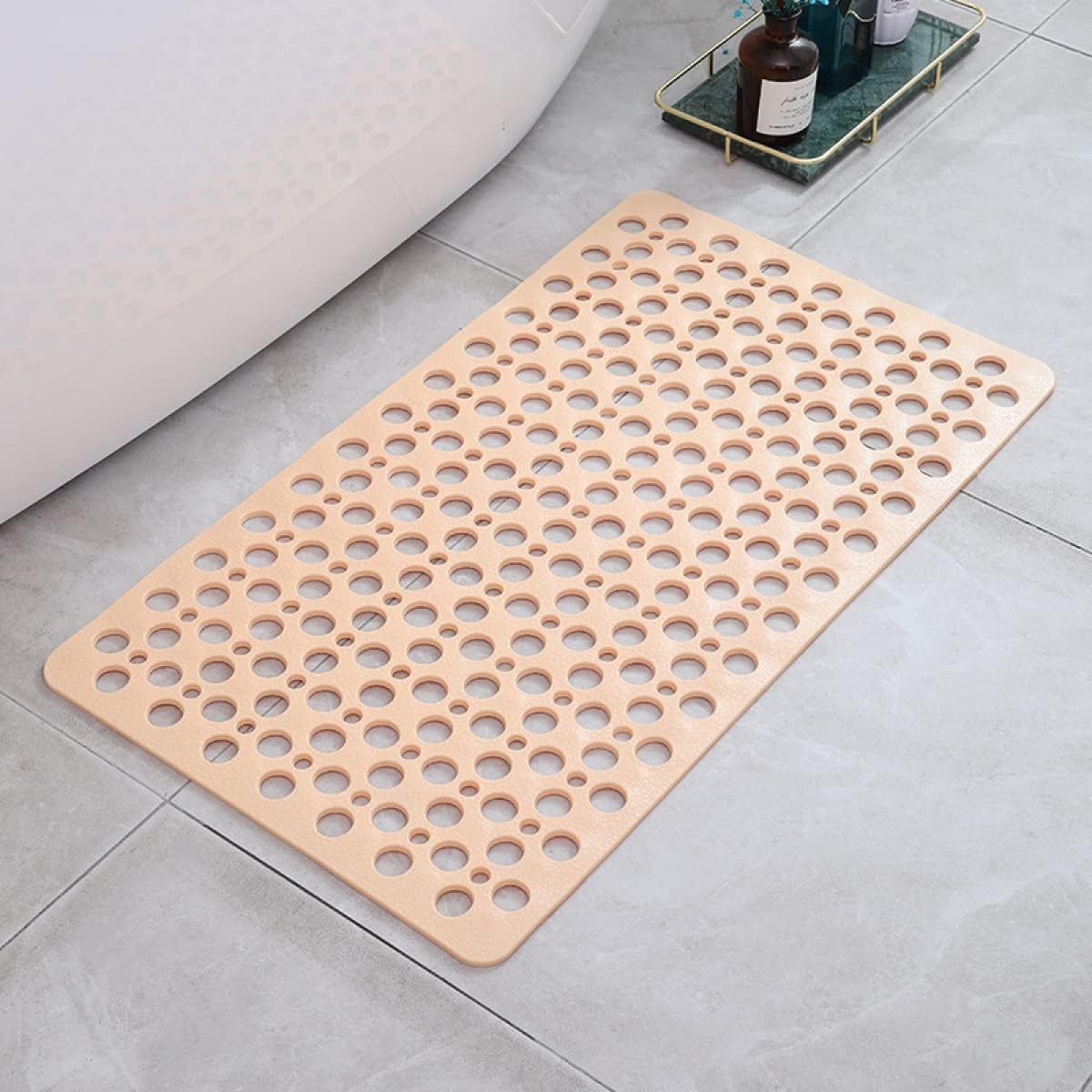 Tapis de Douche Antidérapant Luxe - Hygiénique & Résistant à la Moisissure | Sûr