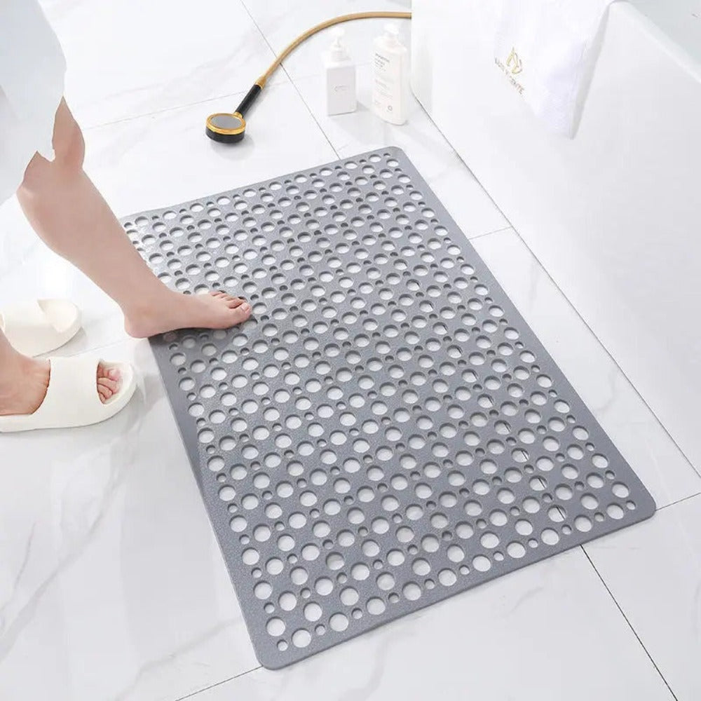 Tapis de Douche Antidérapant Luxe - Hygiénique & Résistant à la Moisissure | Sûr