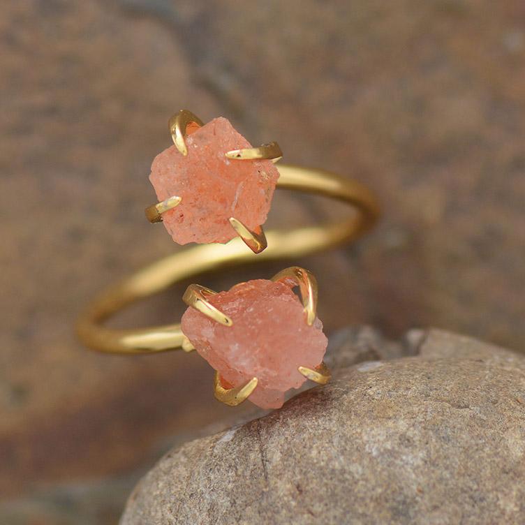 Bague en Pierre Précieuse Brute Unique - Mira