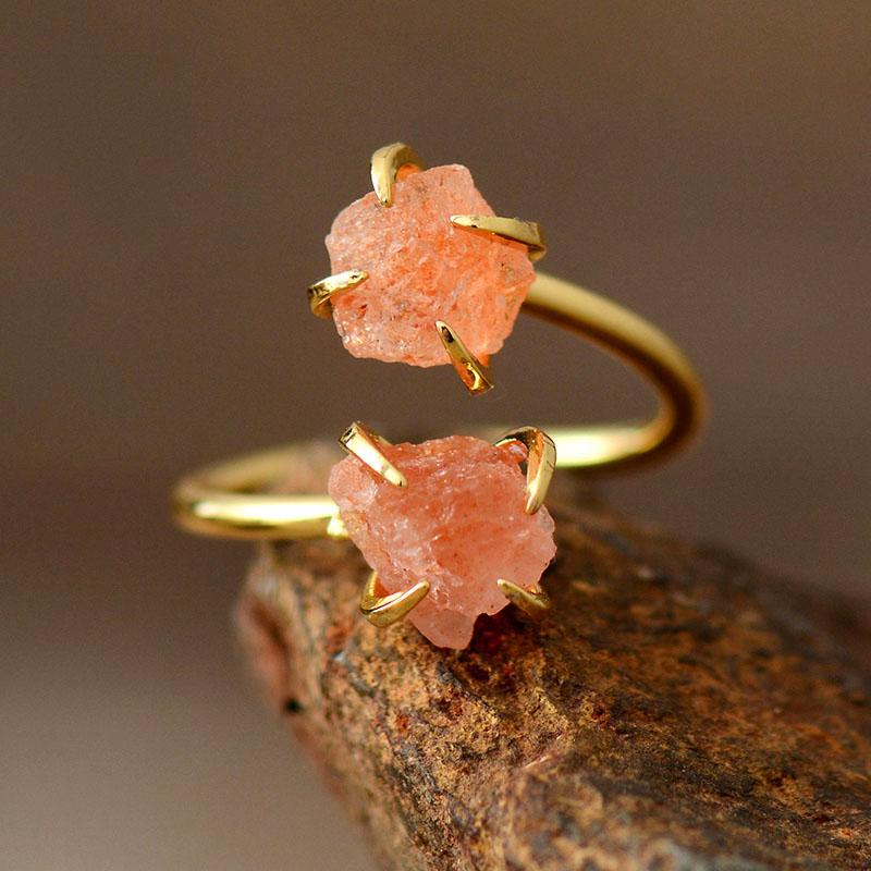 Bague en Pierre Précieuse Brute Unique - Mira