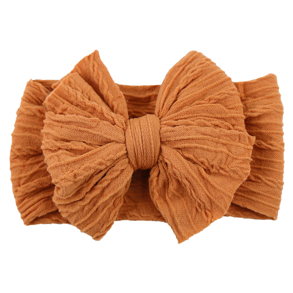 Bandeau en nylon pour enfants avec nœud