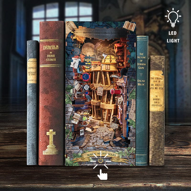 MysticBook | Donnez vie à votre bibliothèque avec une touche de magie et de créativité infinie