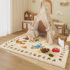 Tapis de Jeu Pliable pour Bébé avec Mousse à Mémoire – Tapis de Jeu Doux et Imperméable pour Intérieur et Extérieur