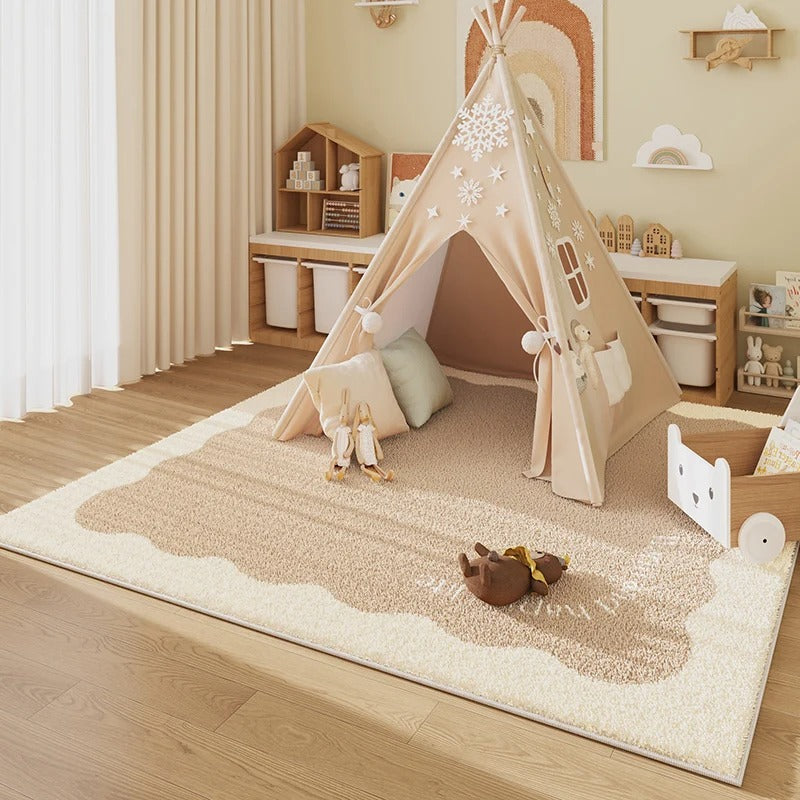Tapis de Jeu Pliable pour Bébé avec Mousse à Mémoire – Tapis de Jeu Doux et Imperméable pour Intérieur et Extérieur